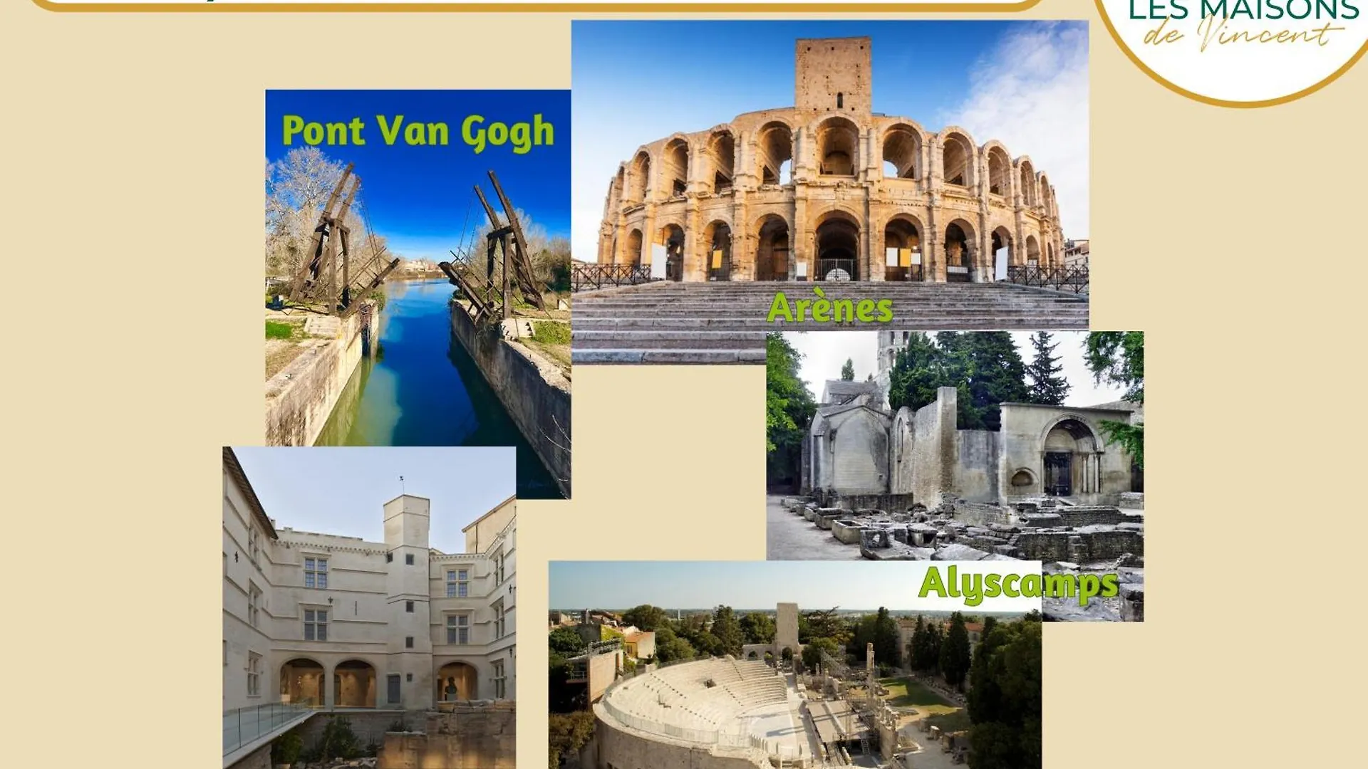 Hébergement de vacances Coulège - Maison 3 chambres climatisées Arles